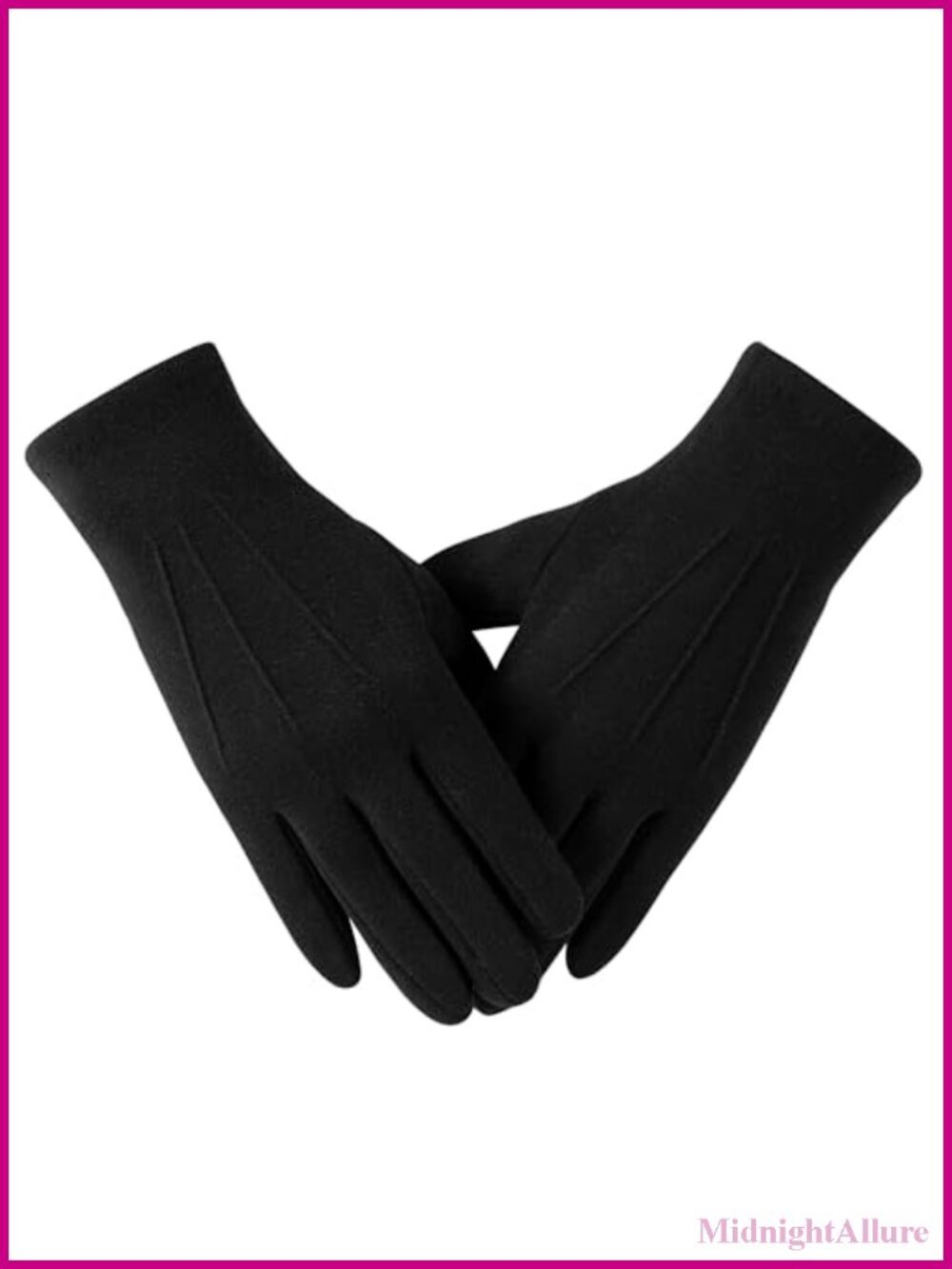 Warm Wool Blend Full Finger Touchscreen Winter Gloves Womens